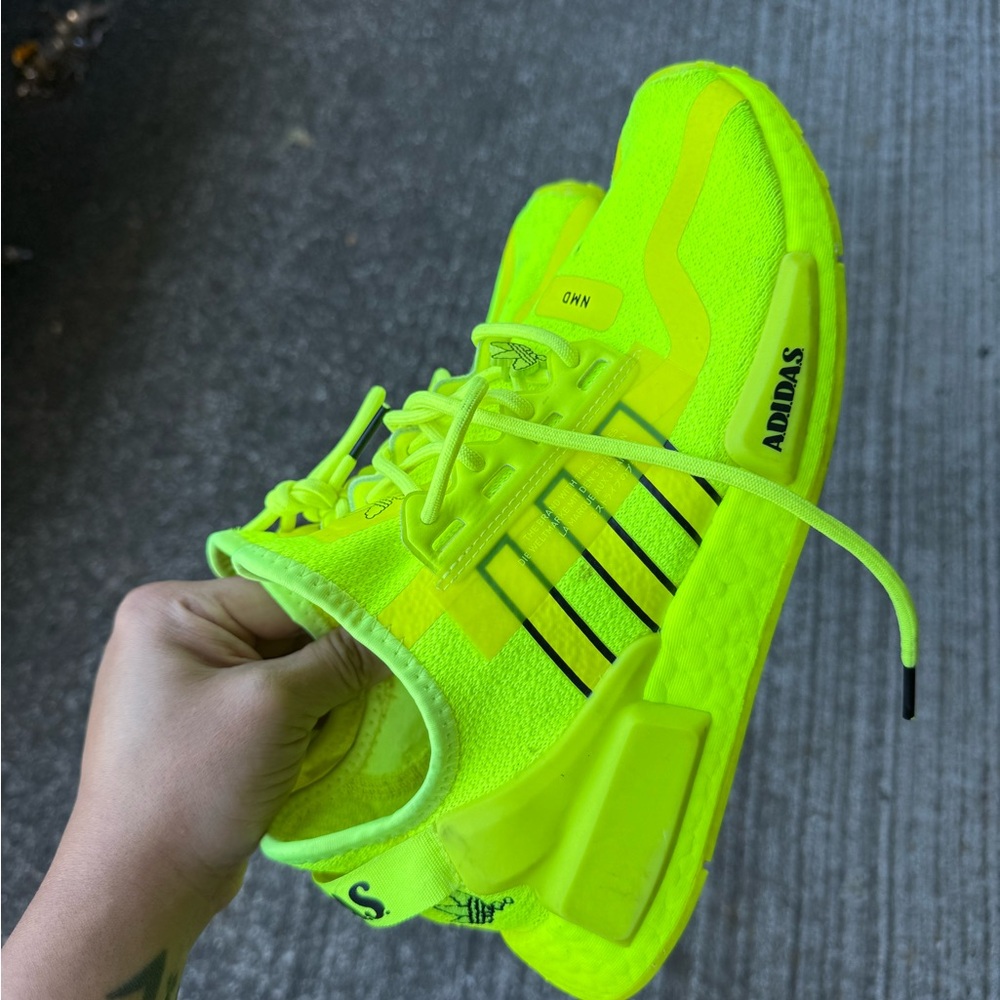 Adidas Yellow Sneakers Performance Mesh